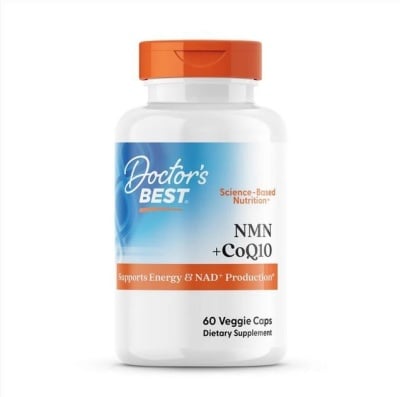 Картинка НМН  + коензим Q10 Doctor's Best NMN + COQ10 60 капсул від інтернет-магазину спортивного харчування PowerWay