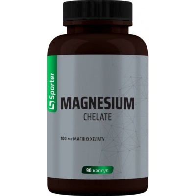 Картинка Магній хелат Sporter Magnesium Chelate від інтернет-магазину спортивного харчування PowerWay