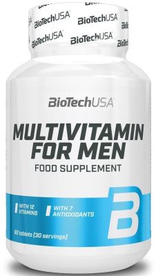 Картинка Вітаміни Multivitamin for Men BioTech USA від інтернет-магазину спортивного харчування PowerWay