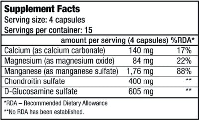 Картинка Засіб для суглобів Biotech USA Chondroitin & Glucosamine від інтернет-магазину спортивного харчування PowerWay