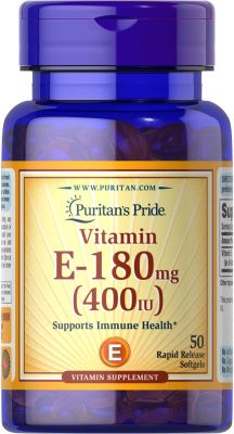 Картинка Вітамін Е Puritan's Pride Vitamin E від інтернет-магазину спортивного харчування PowerWay