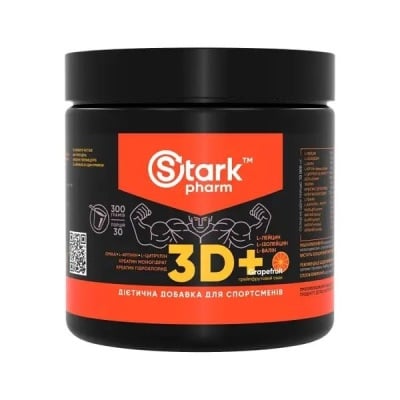 Картинка Передтренувальний комплекс Stark Pharm 3D+ від інтернет-магазину спортивного харчування PowerWay
