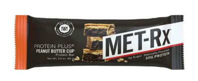 Картинка Протеїновий батончик MET-Rx Protein Plus, Чашка арахісового масла з вітамінами, без глютена 85 г від інтернет-магазину спортивного харчування PowerWay
