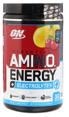 Картинка Амінокислотний комплекс Optimum Nutrition Amino Energy+ELECTROLYTES від інтернет-магазину спортивного харчування PowerWay