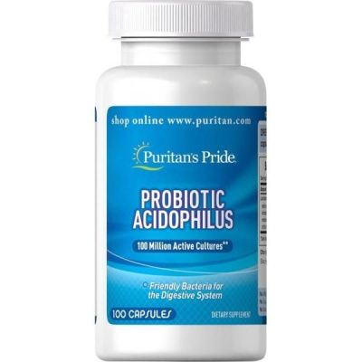 Картинка Пробіотик Puritan's Pride Probiotic Acidophilus від інтернет-магазину спортивного харчування PowerWay