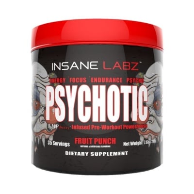 Картинка Передтренувальний комплекс Insane Labz Psychotic від інтернет-магазину спортивного харчування PowerWay