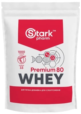 Картинка Сироватковий протеїн Stark Pharm - Stark Whey 80 від інтернет-магазину спортивного харчування PowerWay