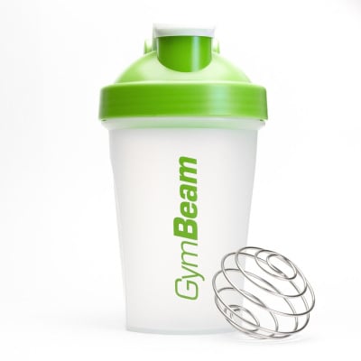 Картинка Шейкер GymBeam Blend Bottle прозоро-зелений 400 мл від інтернет-магазину спортивного харчування PowerWay