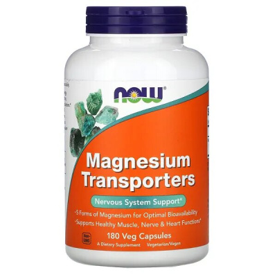 Картинка Комплекс магнію NOW Foods Magnesium Transporters від інтернет-магазину спортивного харчування PowerWay