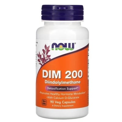 Картинка Дім Now Foods DIM 200 (Diindolylmethane) від інтернет-магазину спортивного харчування PowerWay