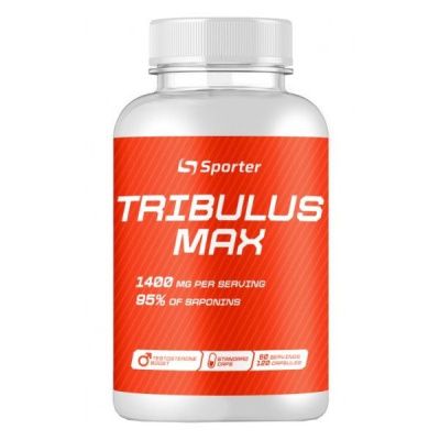 Картинка Трибулус Sporter Tribulus Max 120 капсул від інтернет-магазину спортивного харчування PowerWay