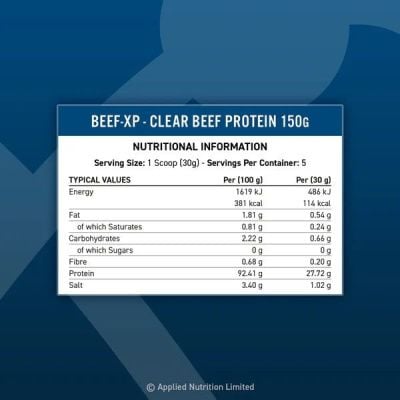 Картинка Яловичий протеїн Applied Nutrition Beef-XP Clear Beef Protein від інтернет-магазину спортивного харчування PowerWay