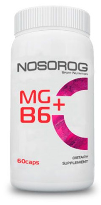 Картинка Магній + В6 Nosorog Mg + B6 від інтернет-магазину спортивного харчування PowerWay