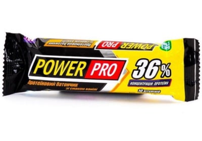 Картинка Протеїновий батончик 36% Ваниль (60 g) від інтернет-магазину спортивного харчування PowerWay