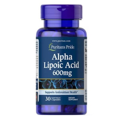 Картинка Альфа-ліпоєва кислота Puritan's Pride Alpha Lipoic Acid від інтернет-магазину спортивного харчування PowerWay