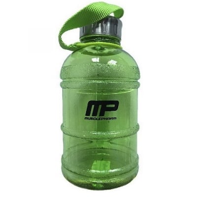 Картинка Gallon Water Bottle 1000 ml Green Neon від інтернет-магазину спортивного харчування PowerWay