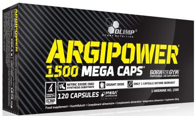 Картинка Амінокислота Olimp ArgiPower 1500 Mega Caps від інтернет-магазину спортивного харчування PowerWay