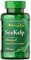 Картинка Морський йод Sea Kelp 150 mcg 250 tabs від інтернет-магазину спортивного харчування PowerWay