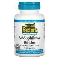 Картинка Пробіотики Natural Factors Acidophilus Bifidus від інтернет-магазину спортивного харчування PowerWay