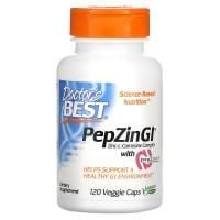 Картинка Цинк Doctor's Best PepZin GI 120 капсул від інтернет-магазину спортивного харчування PowerWay