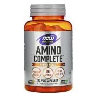 Картинка Комплекс амінокислот Now Sports Amino Complete 120 капсул від інтернет-магазину спортивного харчування PowerWay