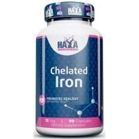 Картинка Залізо Haya Labs Chelated Iron 15 мг 90 капсул від інтернет-магазину спортивного харчування PowerWay