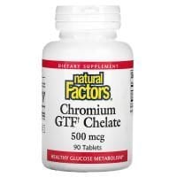 Картинка Хром Natural Factors Chromium GTF Chelate від інтернет-магазину спортивного харчування PowerWay