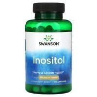 Картинка Swanson, Inositol, 650 мг, 100 капсул від інтернет-магазину спортивного харчування PowerWay