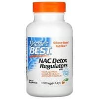 Амінокислота N-ацетилцистеїн, NAC Detox Regulators, Doctor's Best