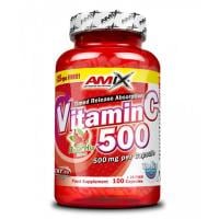 Картинка Amix C-Vitamin + Rose Hips 500mg від інтернет-магазину спортивного харчування PowerWay