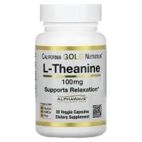 L-теанін California Gold Nutrition L-Theanine AlphaWave
