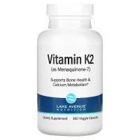 Картинка Вітамін К2 Vitamin K2 Lake Avenue Nutrition від інтернет-магазину спортивного харчування PowerWay