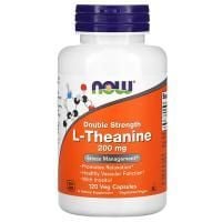 Л-теанін Now Foods Double Strength L-Theanine