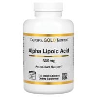 Картинка Альфа-ліпоєва кислота California Gold Nutrition Alpha Lipoic Acid від інтернет-магазину спортивного харчування PowerWay