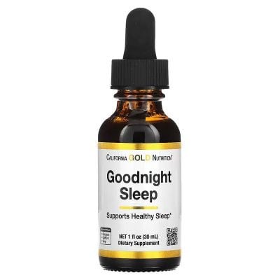 Картинка California Gold Nutrition, Goodnight Sleep, засіб для сну, 30 мл від інтернет-магазину спортивного харчування PowerWay